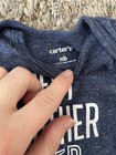 Best Brother Ever Navy Blue Newborn Long Sleeve/Pants Romper — photo 2