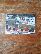 1992-93 Pro Set #254 Youth Clinics Hockey Card