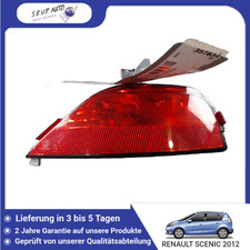 🇩🇪 NEBELSCHLUSSLEUCHTE LINKS ➤ RENAULT SCENIC III 2009- 265540003R ♻️