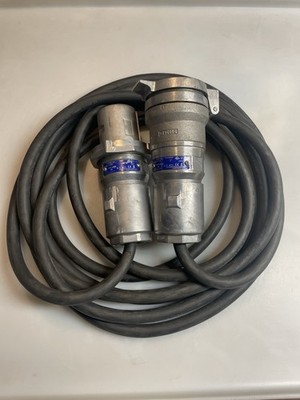 Eaton Crouse-Hinds APJ6485, APR6465 Arktite Plug Set Cable 60 Amp 25  10/4 SOOW