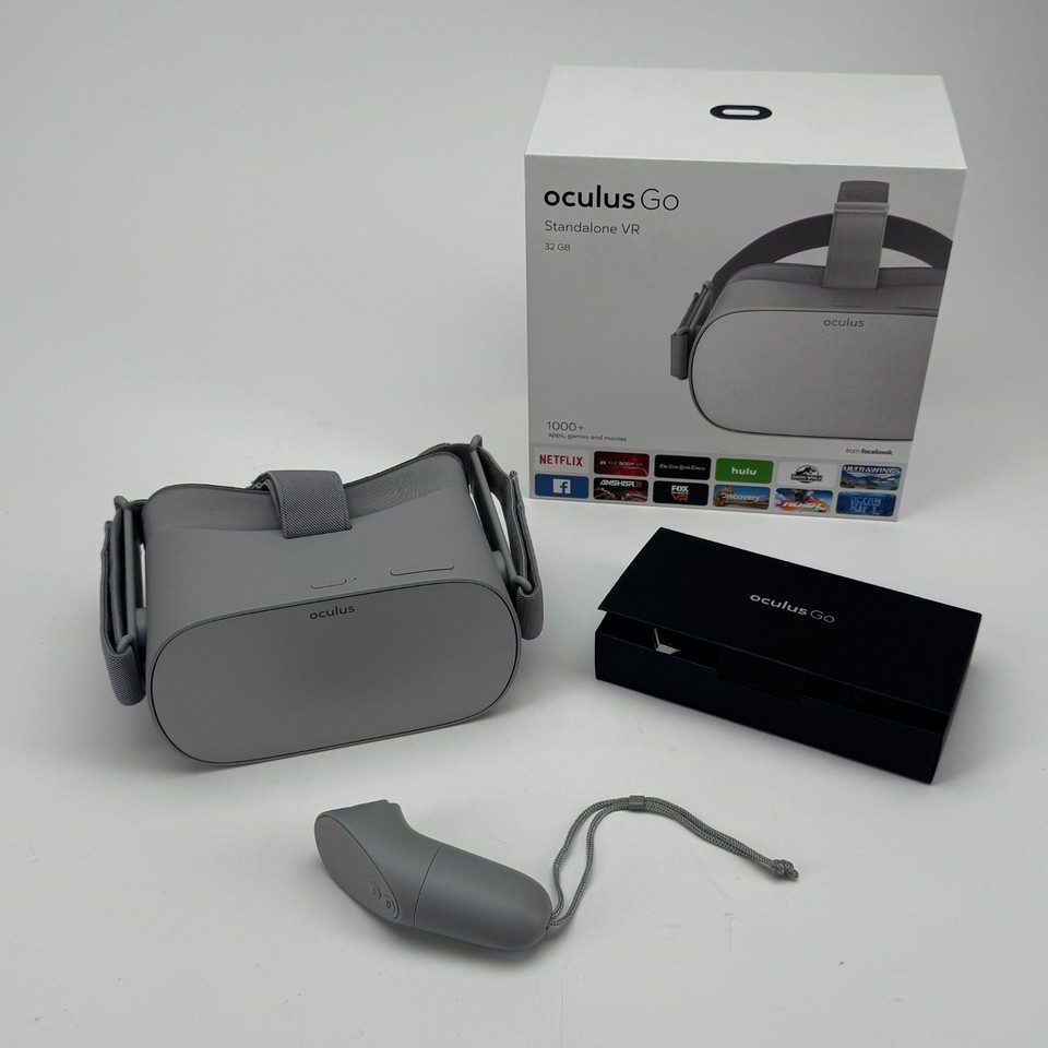 Oculus Box Outside Oculus Go 32GB Standalone VR Headset Controller Original Box ...