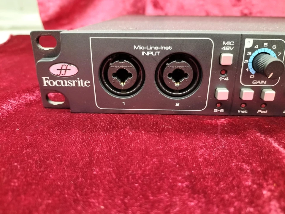 FOCUSRITE Saffire Pro 40 | Interfaz de audio FireWire - Usado - Buen estado Foto 3 de 4