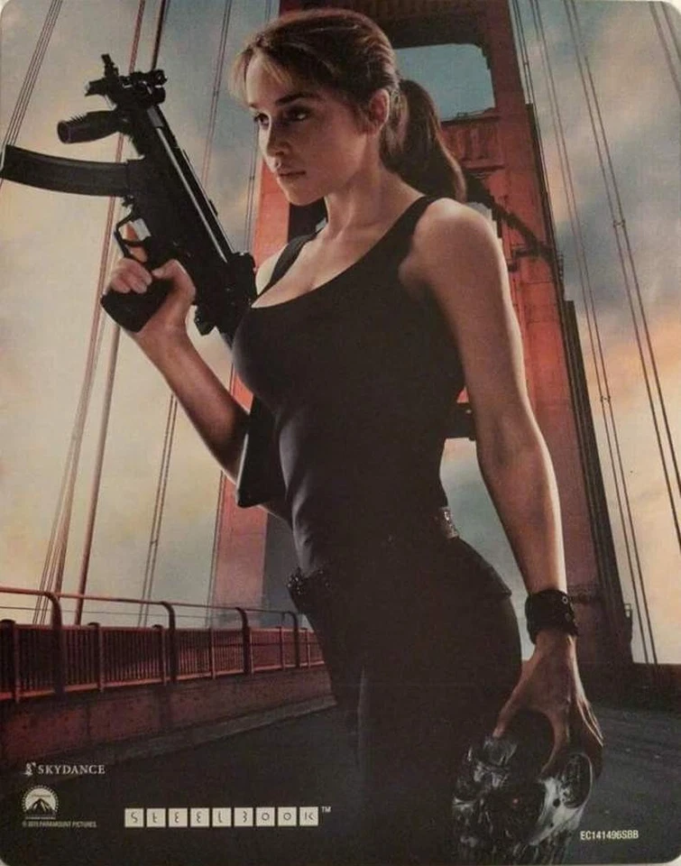 "TERMINATOR GENISYS" - Schwarzenegger - SciFi Action - BLU RAY STEELBOOK GEPRÄGT - Bild 4 von 4