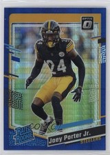 2023 Panini Donruss Optic Rated Rookie Blue Hyper Prizm Joey Porter Jr #287 11oh