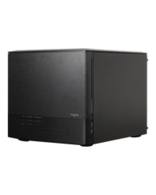 Fractal Design Node 804 Desktop Mikro-ATX ohne Netzteil Gebürstetes Aluminium /