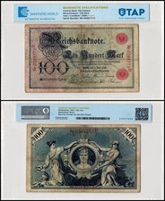 Germany 100 Mark, 1898, P-20, Used, Authenticated