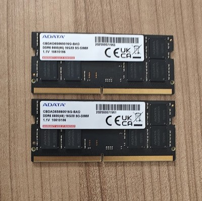 ADATA SO-DIMM DDR5 5600 16GBx2 32GB kit