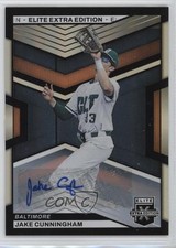 2023 Panini Elite Extra Edition Signatures Jake Cunningham #114 Auto 1u6