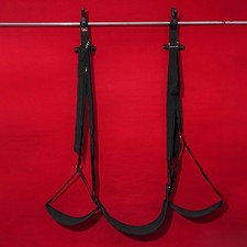 Hanging Door Sex Swing with Seat Body Harness Open Leg Adult Games BDSM Couple