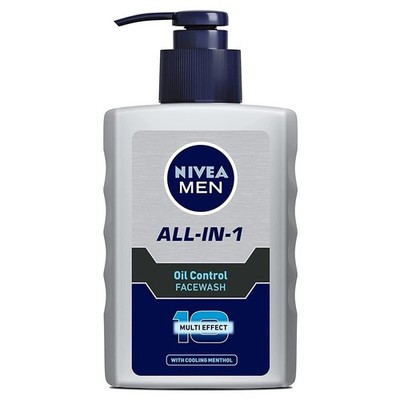 Nivea Men Face Wash, Oil Control 12Hr Oil Control With 10X Vitamin C, 150ML