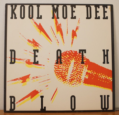 Kool Moe Dee - Death Blow 12'' Promo Vinyl Jive 1991 Teddy Riley Extended Remix