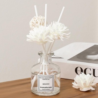 50ml Reed Diffuser Sets Lavender Jasmine AromatherapyHousehold Bedroom J4Y9