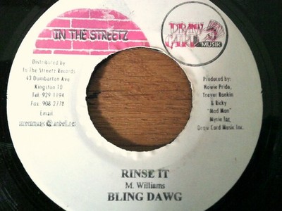 Bling Dawg / Galaxy P - Rinse It / Knocking (7'')