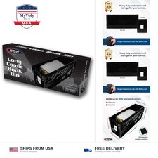 BCW Long Comic Book Bin - 2 Pack  Heavy Duty Comic Book Storage Box  Stacka...