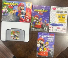 Mario Kart 64 N64 Complete in Box CIB - Excellent Shape with Inserts!!