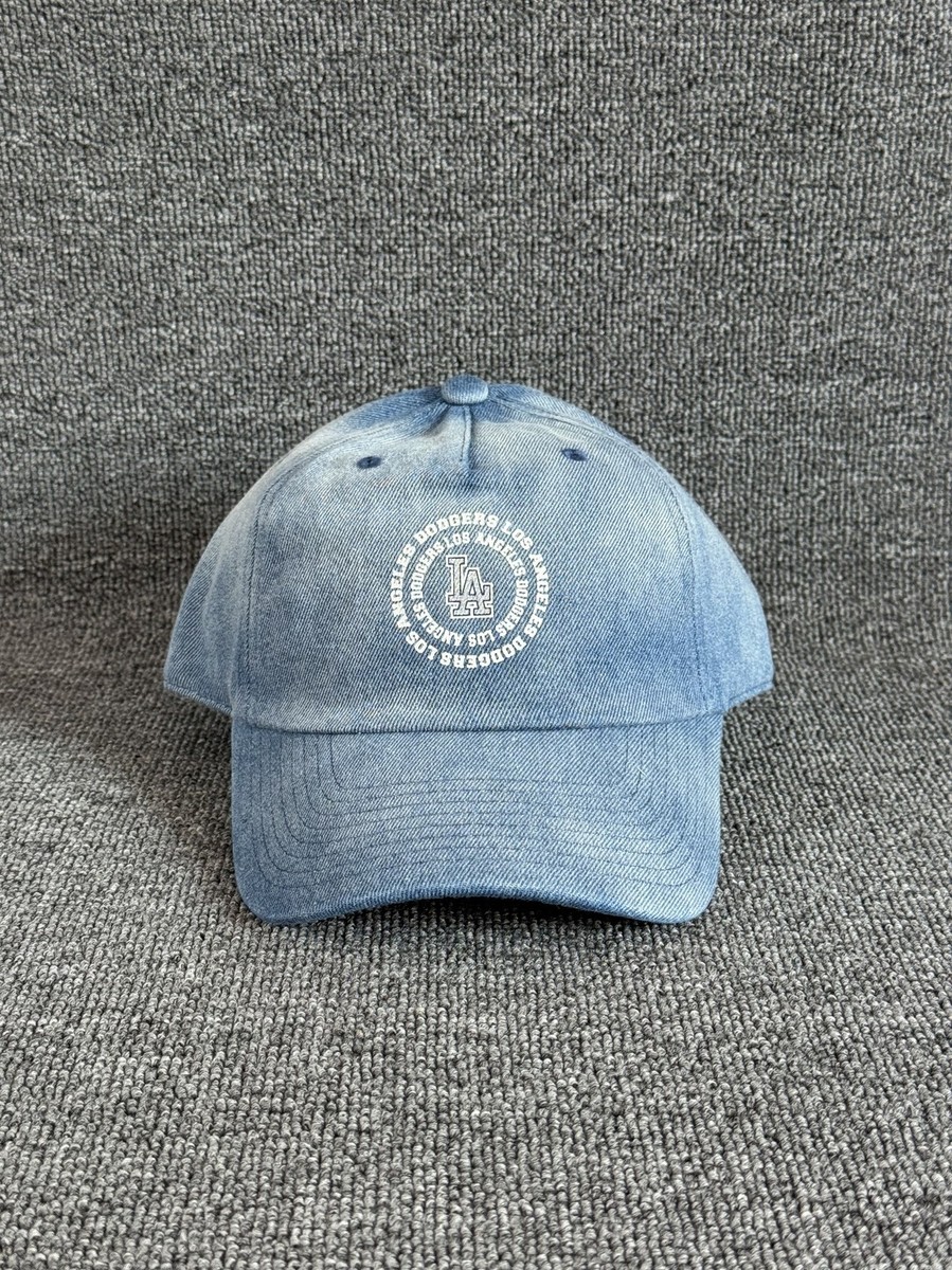 Mitchell & Ness LA Dodgers Dad Hat Strapback Blue Vintage Cap