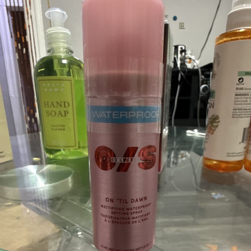 ONE/SIZE On 'Til Dawn Mattifying Waterproof Setting Spray, Matte Clear 3.4 fl oz