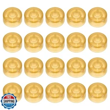 MECCANIXITY 20 Pcs Footswitch Toppers Guitar Pedal Button Caps Pl