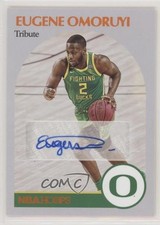 2021-22 Panini Chronicles Draft Picks Hoops Retro Orange Eugene Omoruyi Auto 0c2