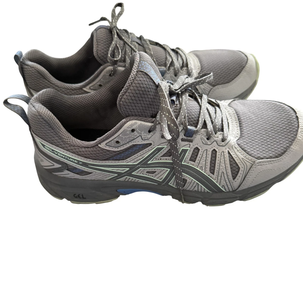 Asics Mens Gel Venture 7 Gray Running Shoes‎ Sneakers Size 10 ASICS GEL-Venture 7 Gray for sale | eBay main image 3
