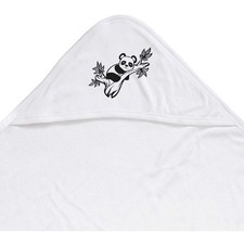 Image of 'Sleeping Panda' Baby Hooded Towel (HT00029817)