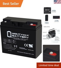 Certified 12V 18 AH Internal Thread Battery - Maintenance-Free  Versatile