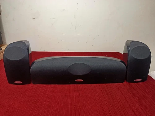 Polk Audio Blackstone TL2 Satellite Speakers & Center Speaker TESTED SOUND GREAT