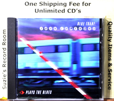 CD John Coltrane Plays the Blues Blue Trane VG+ NICE Jazz -Billie's Bounce