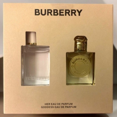 Burberry Mini Duo Her & Goddess EDP 0.16 oz ea x  SALE HELPS DOGS & CATS!