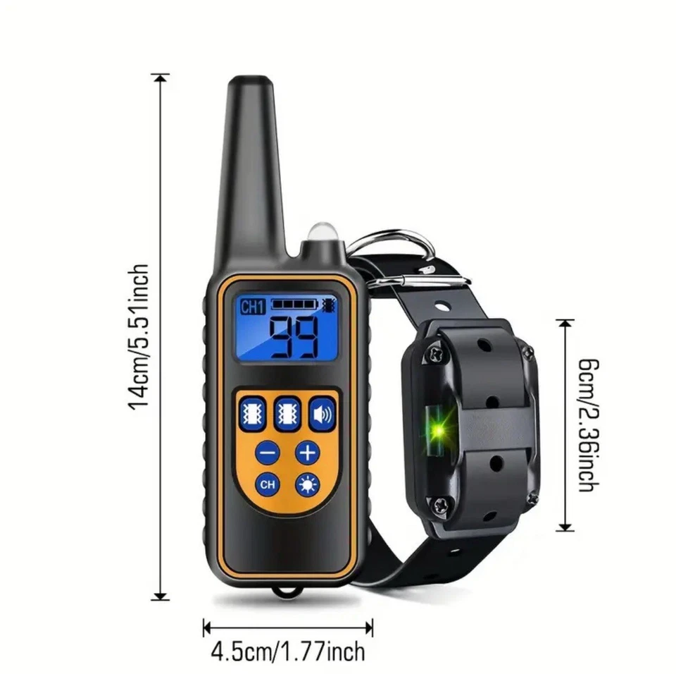 Collar Antiladridos, Dispositivo De Entrenamiento Para Perros Doble Vibración - Imagen 4 de 4
