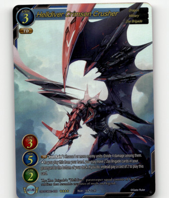 GR Helldiver Crimson Crusher (Full Art) Onslaught of the Eldritch Gods