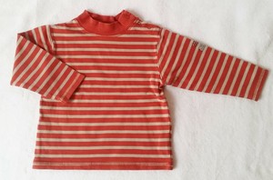 Sous Pull Raye Brique Et Beige Bebe Garcon 18 Mois Obaibi Ebay