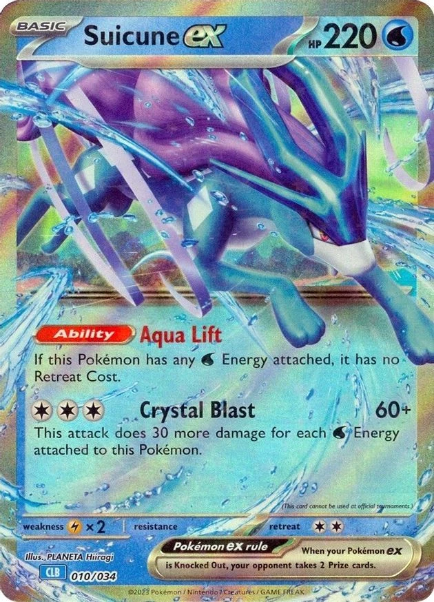 Suicune ex 010/032 Pokemon TCG Classic: Blastoise for sale | eBay