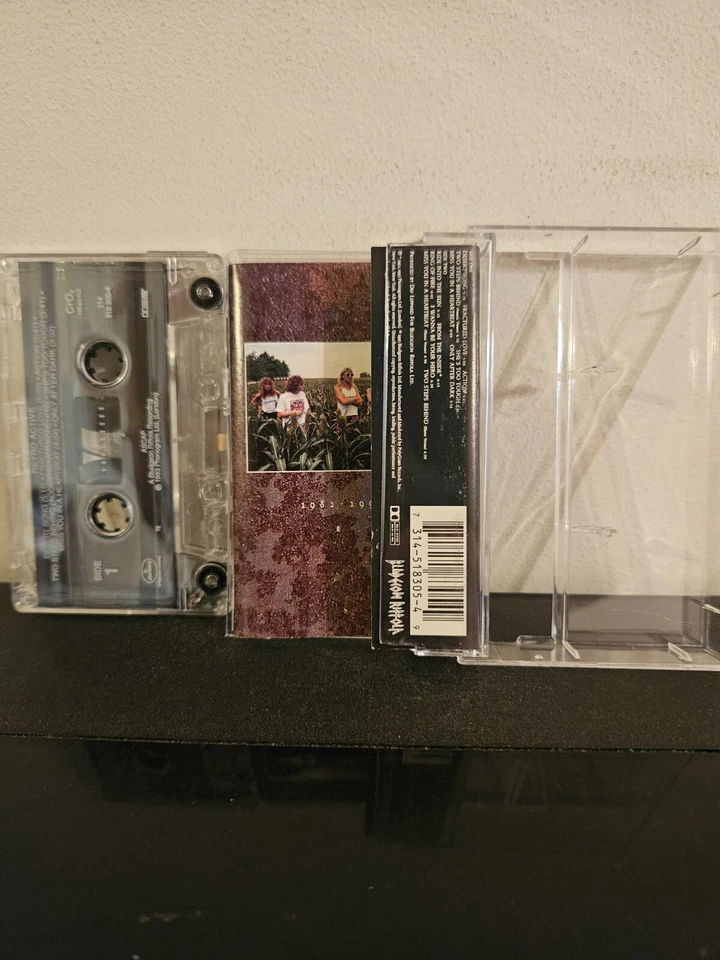 DEF LEPPARD Retro Active 1993 CASSETTE TAPE GLAM/HAIR METAL HARD COMPILATION - Image 2 of 4