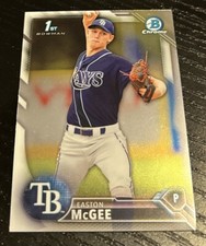 2016 Bowman Draft Easton McGee 1st Bowman Chrome 