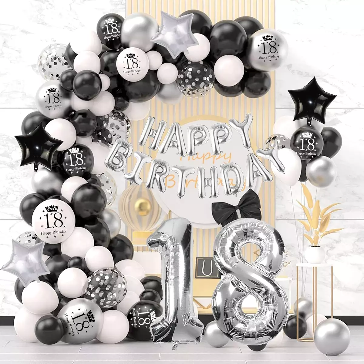 18th birthday balloons sale