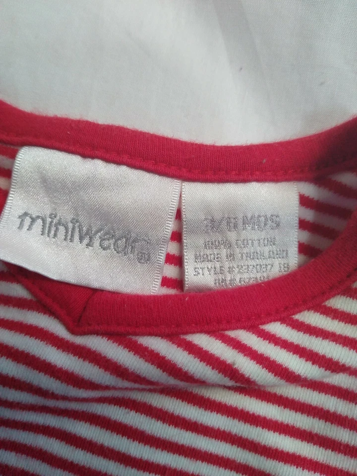 Vestido feminino de 3 a 6 meses 4 de julho - Imagem 2 de 4