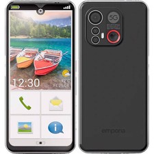 Emporia Smart.6 5G Black 128GB  6GB Single-Sim Factory Unlocked GSM NEW