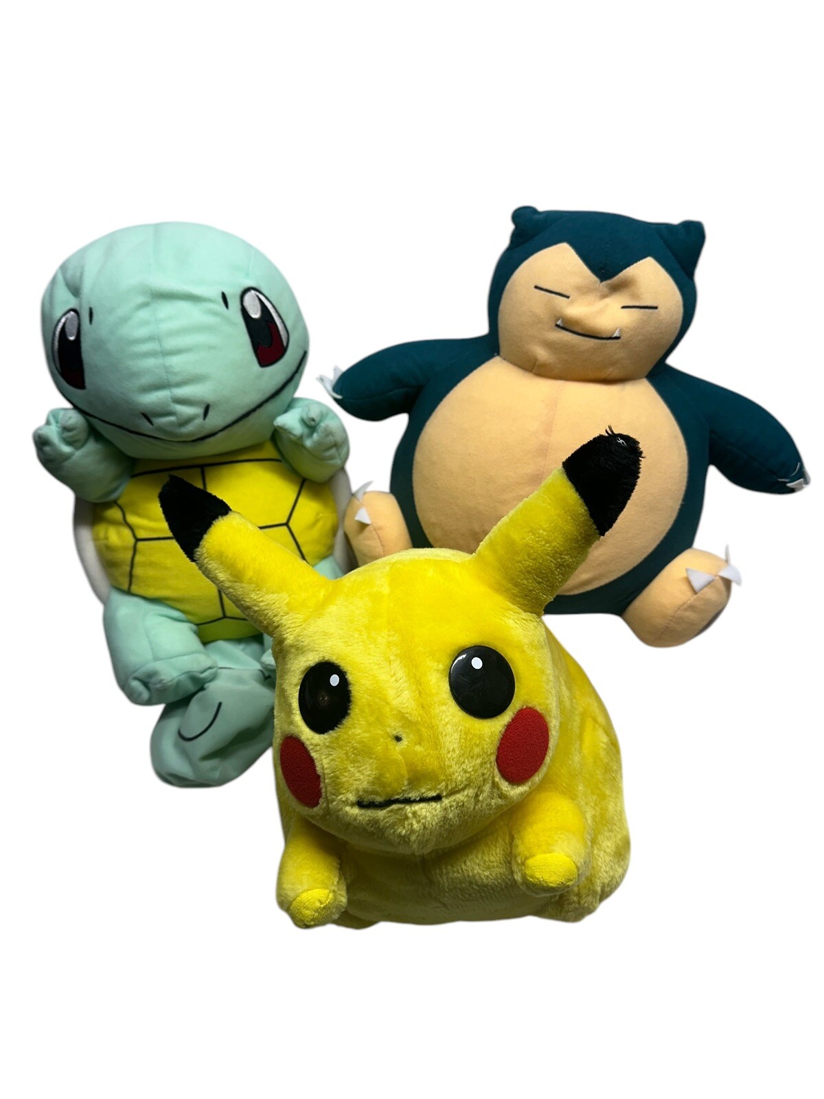 Lote de 3 peluches Pokemon