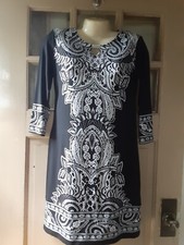 JM Collection 3/4 Sleeve Embellished Dress Size Petite Small NEW WITH TAGS