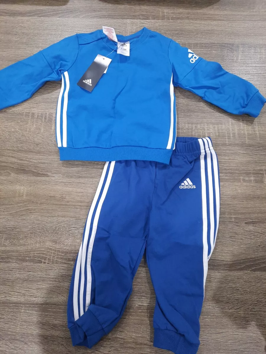 Baby adidas tracksuit 9 12 best sale months