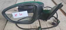 VOLKSWAGEN PASSAT B7 10-16 N/S PASSENGER DOOR WING MIRROR BLACK 3AB857507F