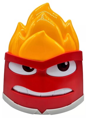Disney Pixar Anger Emotion Inside Out 2 Fire Light Up Popcorn Bucket New in Bag