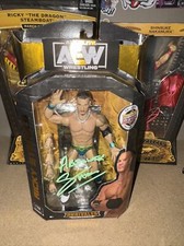 AEW Unrivaled Autographed Ricky Starks Figure Signed Ricky Starks Figure