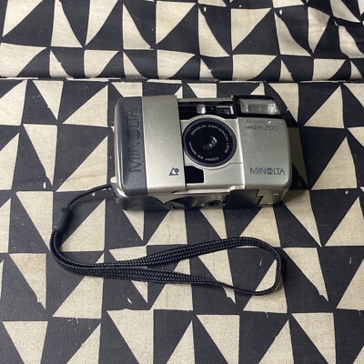 MINOLTA VECTIS 200 IX DATE CAMERA Vintage Film Camera 25mm-50mm | eBay