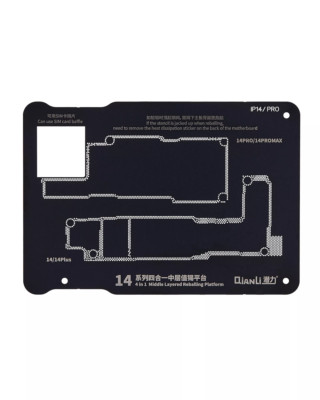 4 in 1 Middle Frame Reballing Platform For iPhone 14/Plus/Pro/Pro Max (Qianli)