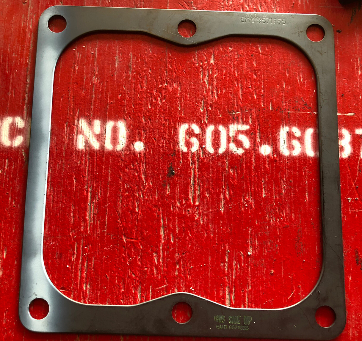 EMD GM Gasket Exhaust To Chamber Genset 9571655 eBay