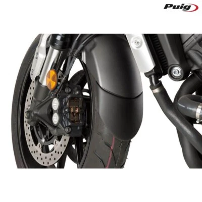 PUIG Bavettes Garde-Boue Avant Noir H-D 1200 Xln S. Ster Nighter 2008-2012 - Photo 1/2