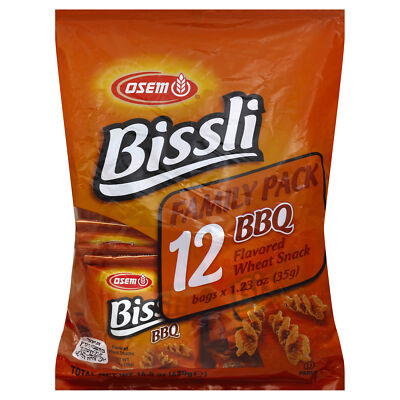 Osem Bissli BBQ Multipack 14.8 oz (Pack of 4)