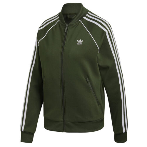 Adidas Originals Superstar Tt Track Top Sports Jacket Training Khaki Green - Picture 1 of 2